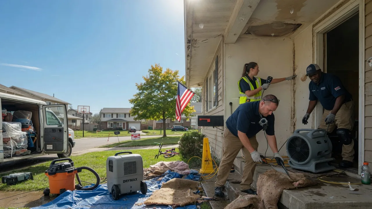 Water Damage Restoration in Marienthal, KS near me